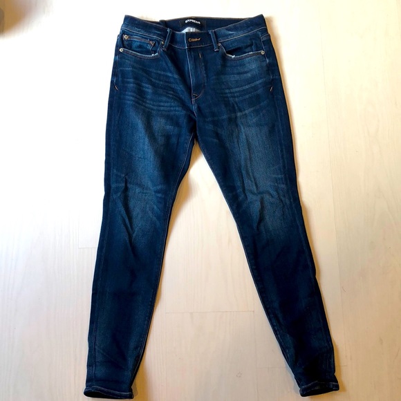 Express Denim - Express stretch mid-rise jean legging